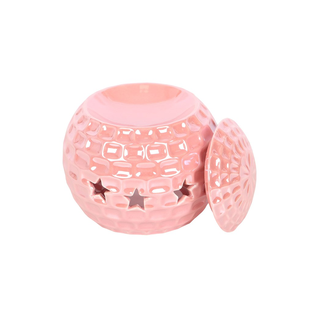 Pink Disco Ball Oil Burner