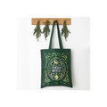 Green Witch Tote Bag
