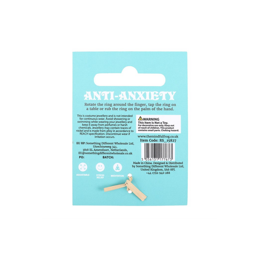 Rain or Shine Anti-Anxiety Fidget Ring