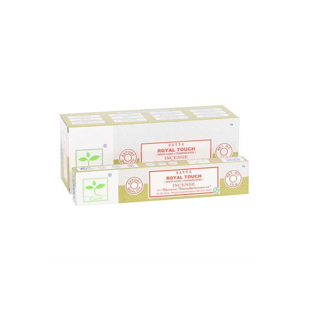 Set of 6 Earth Satya Royal Touch Incense (12/50)