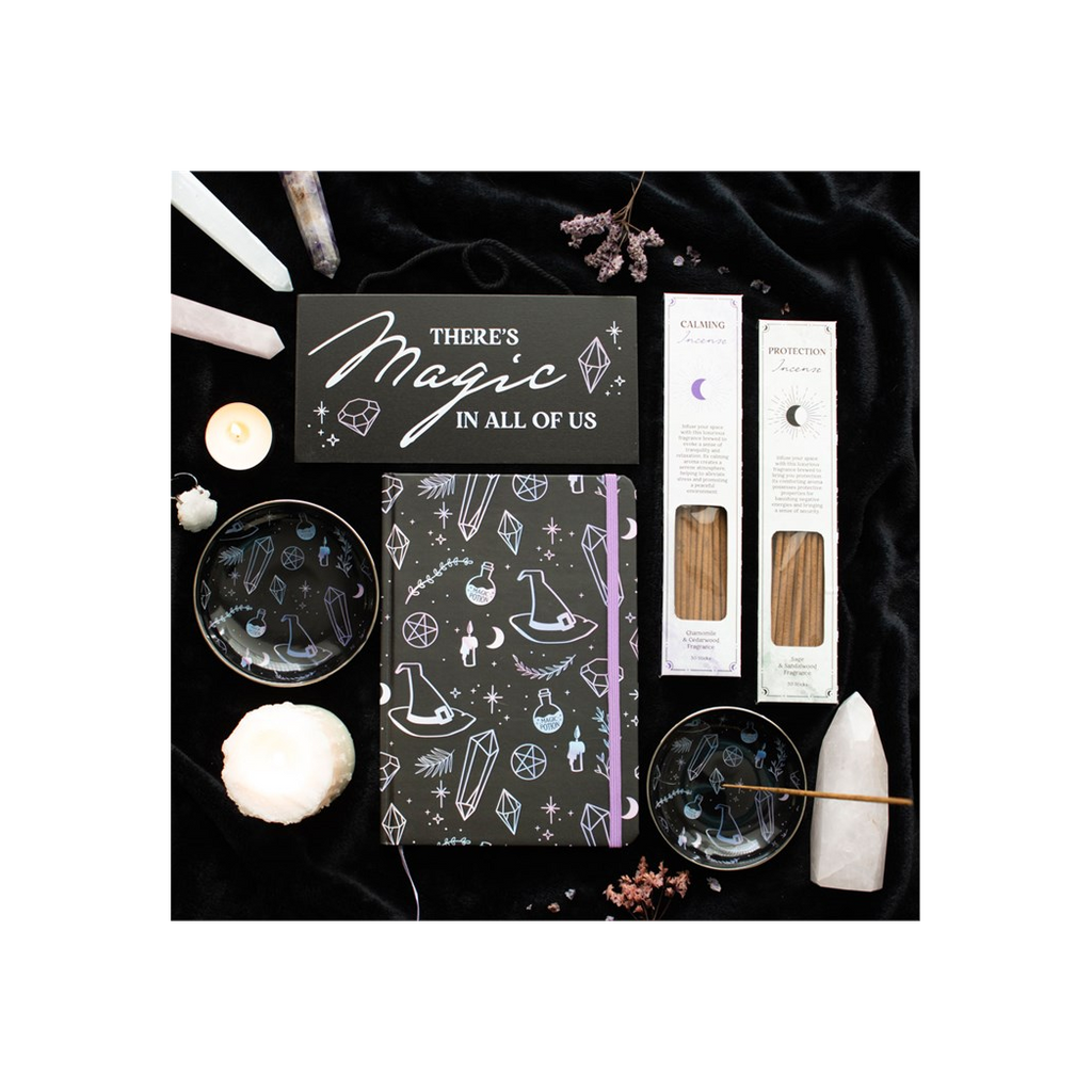 Crystal Witch Incense Holder Plate