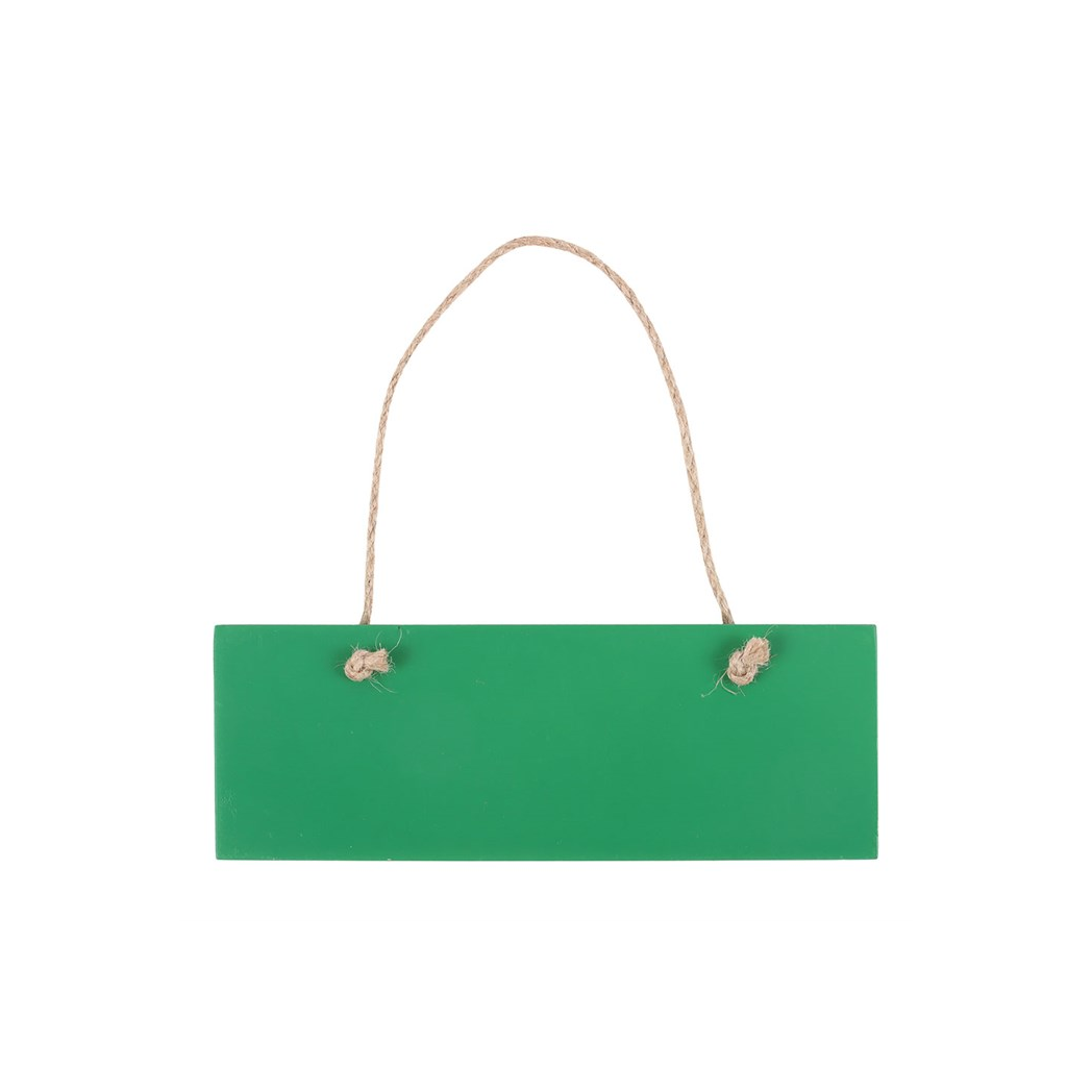 Green Welcome to Our Garden Hanging Sign