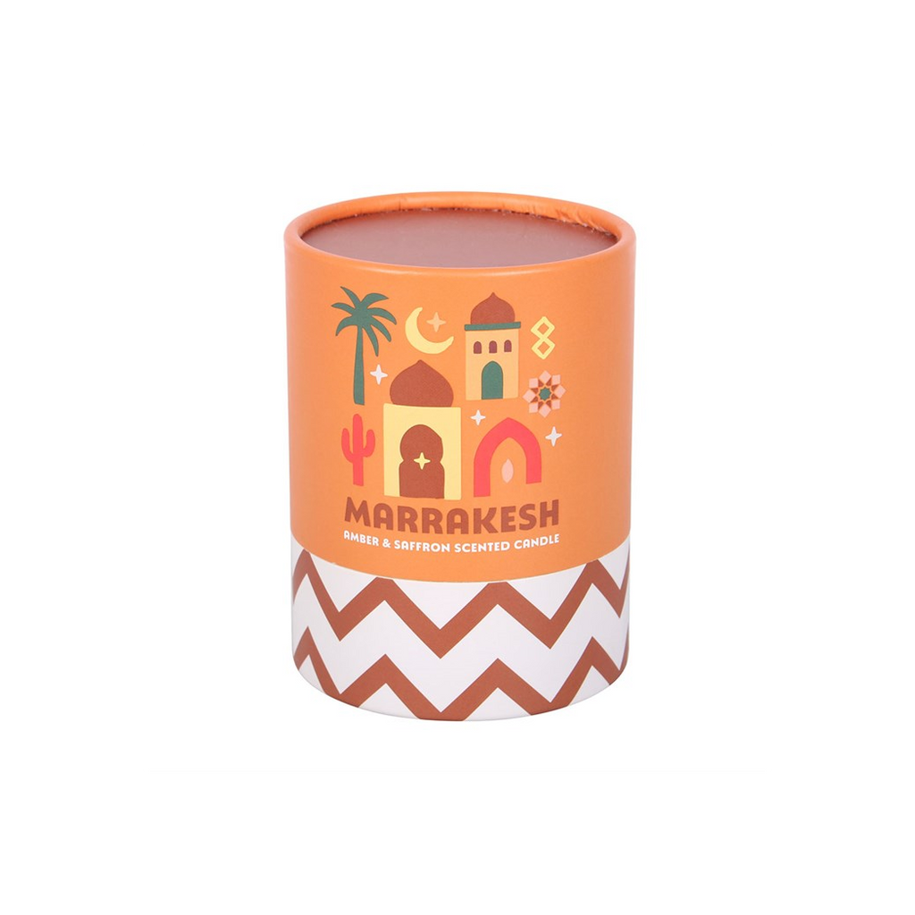 Marrakesh Amber & Saffron Scented Candle