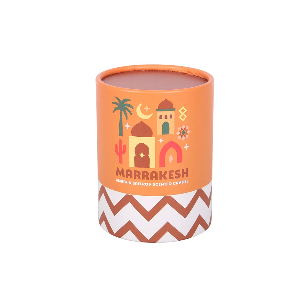 Marrakesh Amber & Saffron Scented Candle