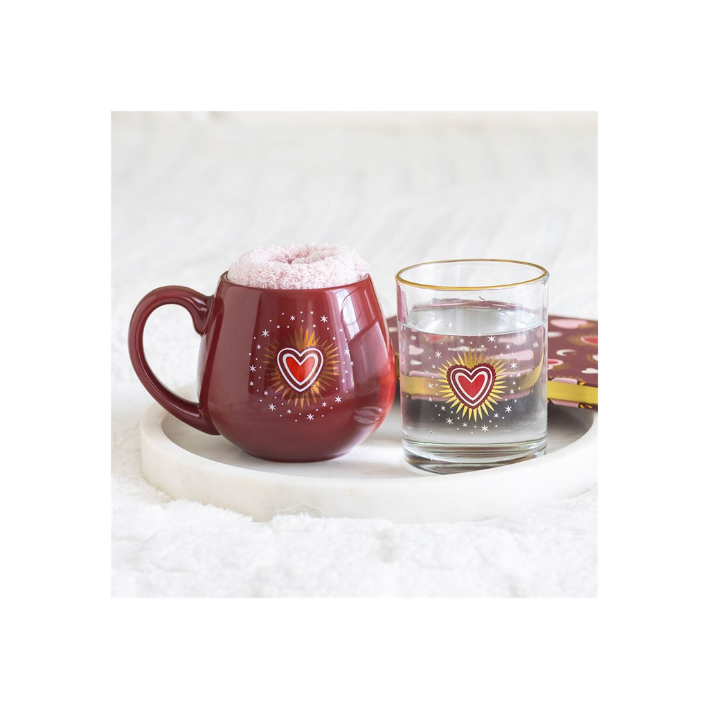 Sacred Heart Drinking Glass