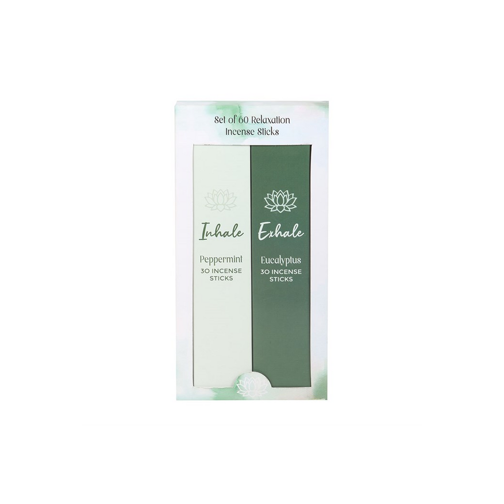 Set of 2 Inhale Exhale Incense Stick Packs
