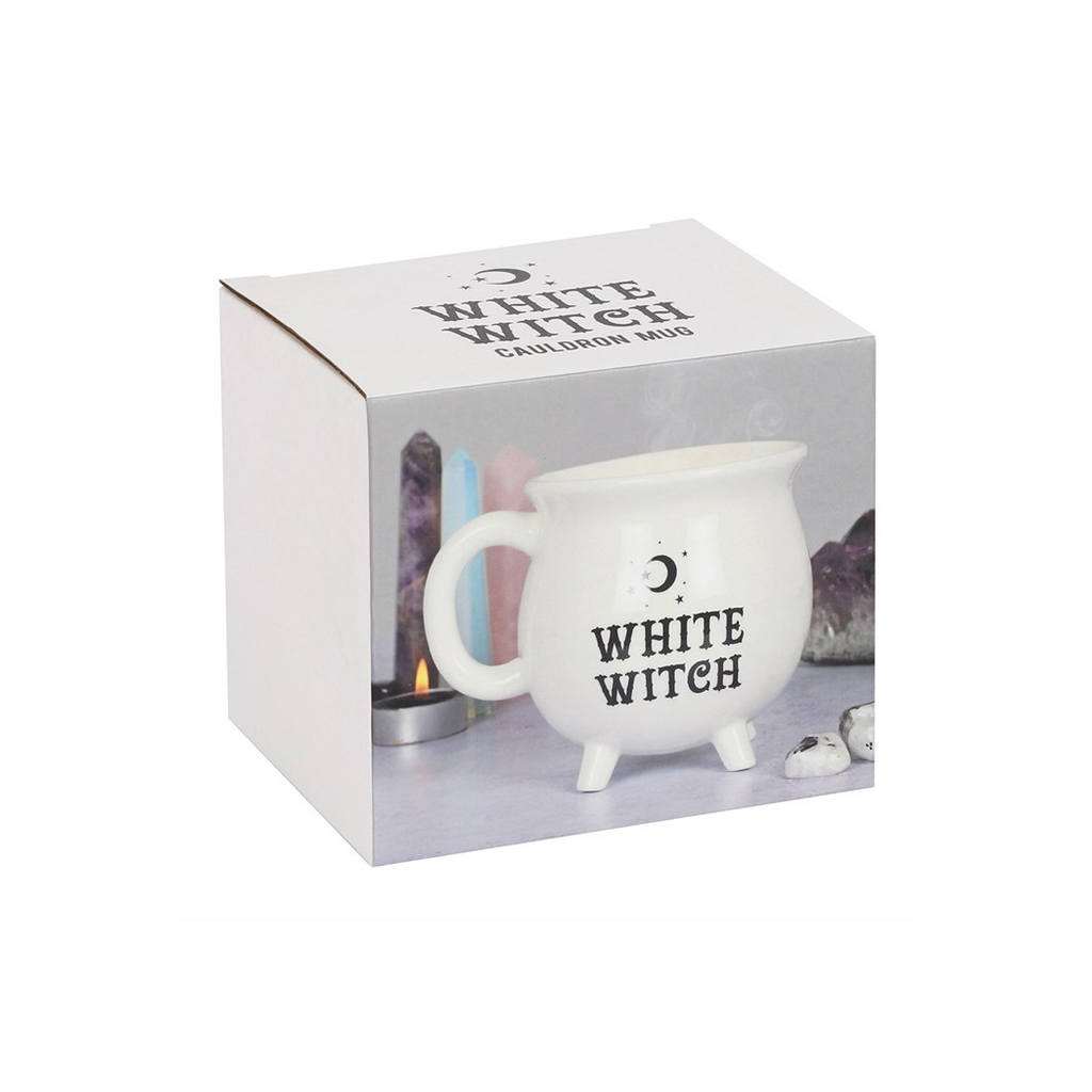 White Witch Cauldron Mug