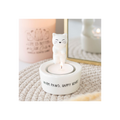 Warm Paws, Happy Heart Cat Tealight Holder