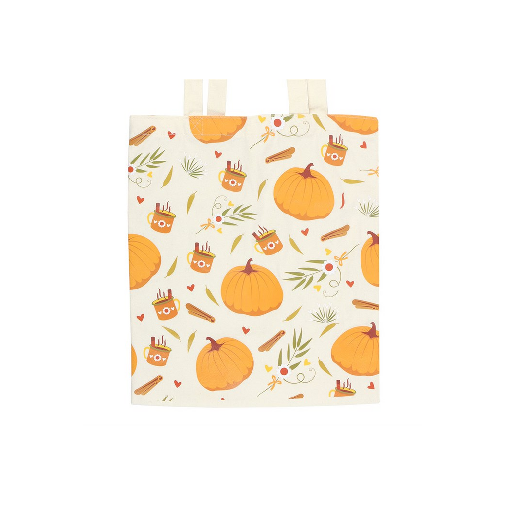 Autumn Days Print Polycotton Tote Bag