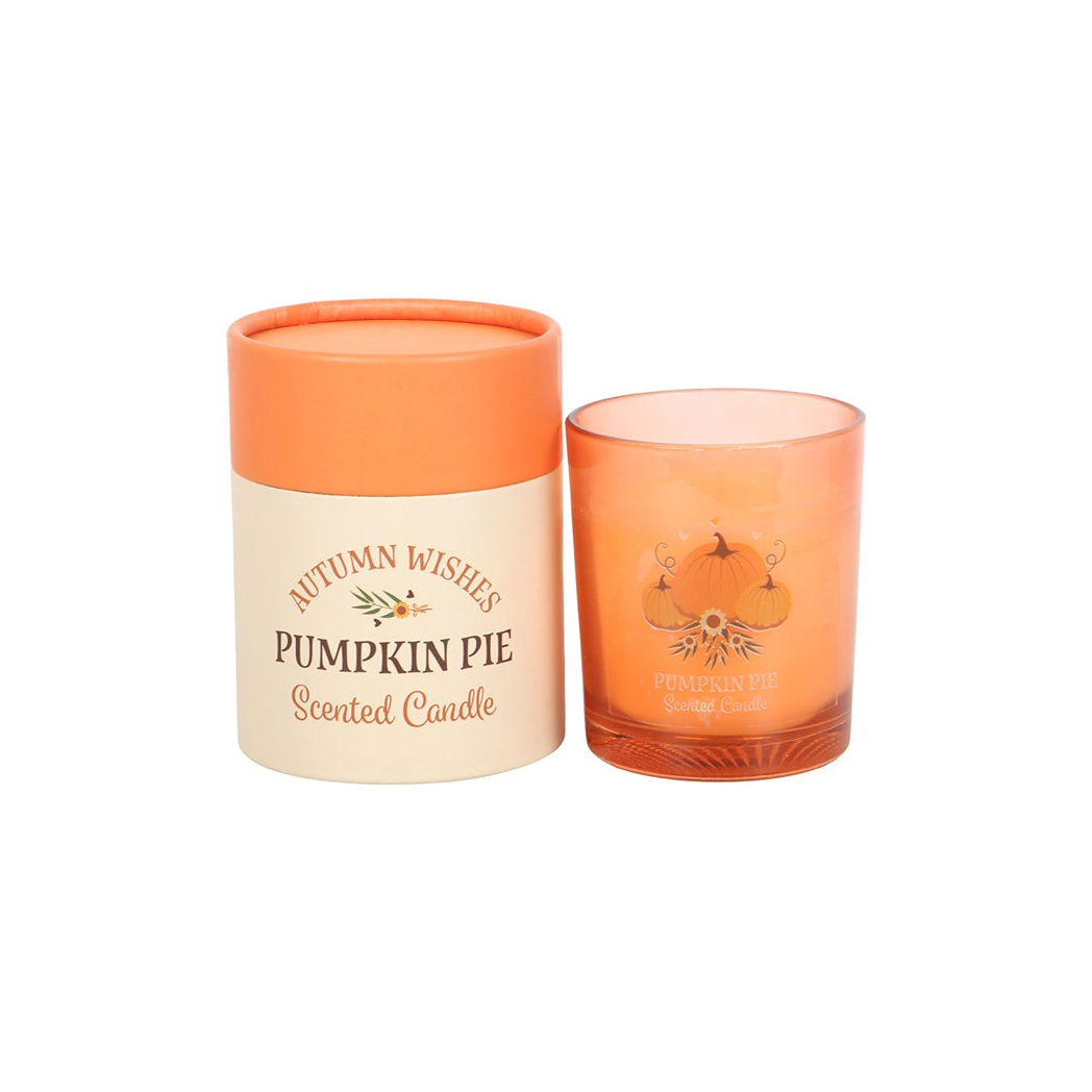 Autumn Wishes Pumpkin Pie Candle