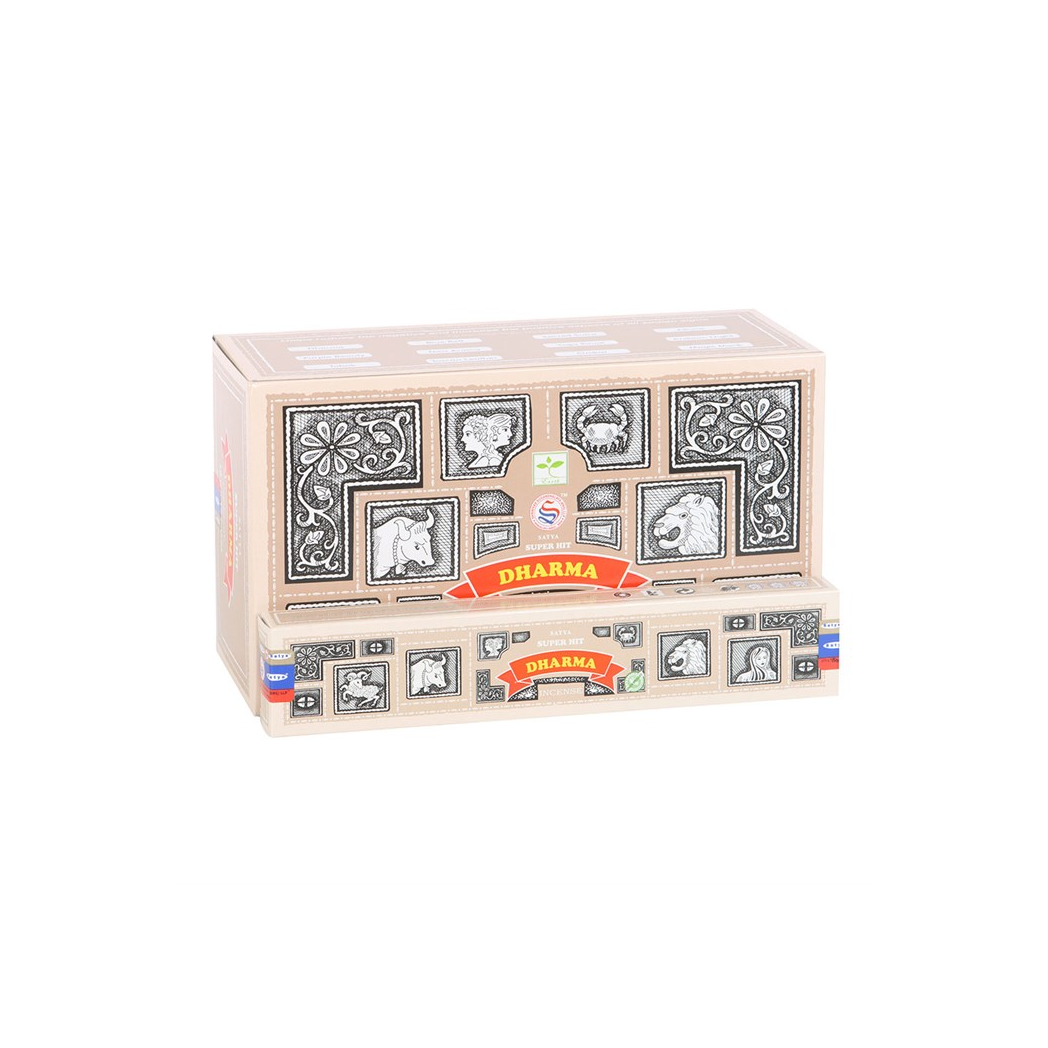 Set of 12 Satya Superhit Dharma Incense 15g (12/50)