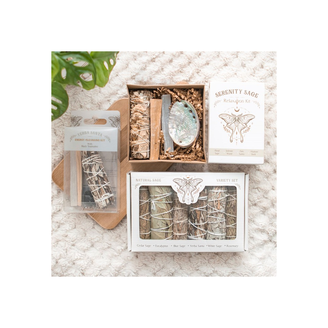Serenity Sage Relaxation Smudge Kit