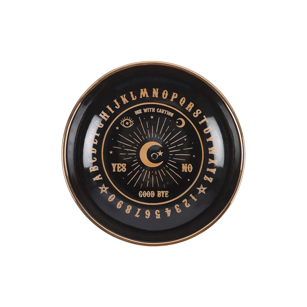 Black Talking Board Incense Holder