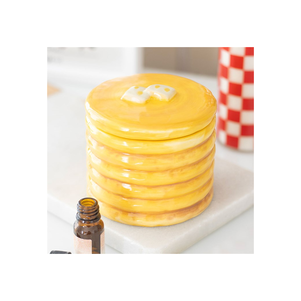 Pancake Stack Shaped Oil Burner
