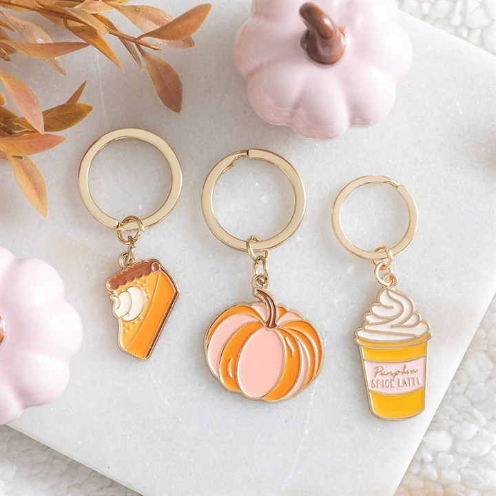 Pumpkin Pie Keyring