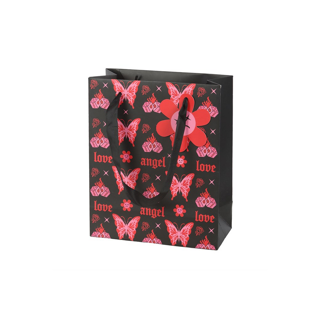 23cm Medium Flaming Butterfly Gift Bag