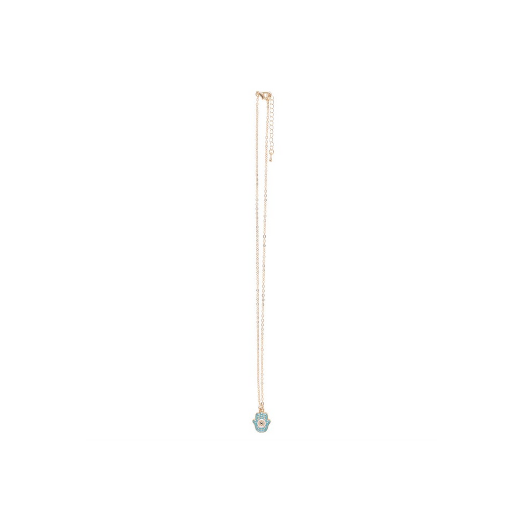 Hand of Hamsa Necklace on Greeting Card