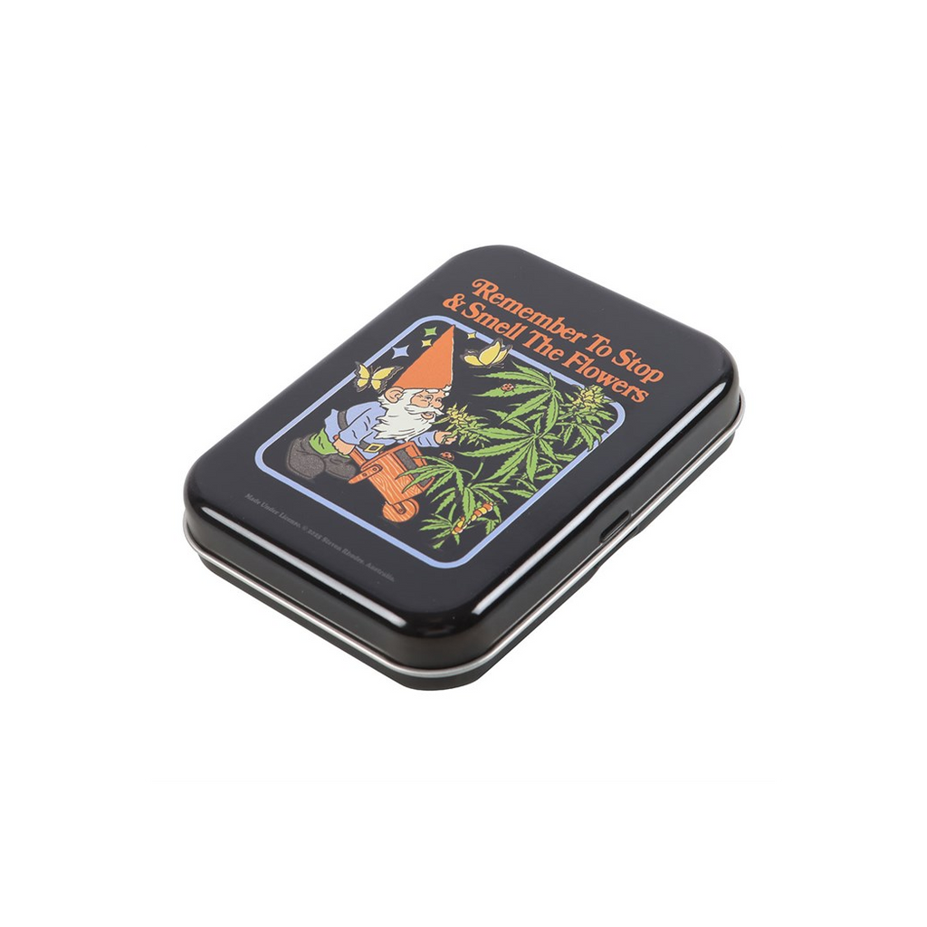 Smell the Flowers Stash Tin by Steven Rhodes