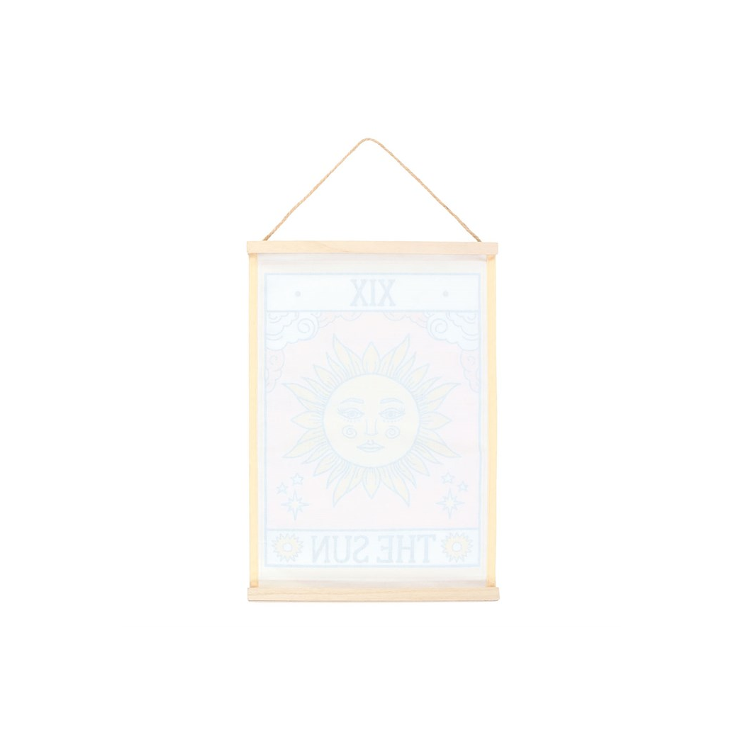 The Sun Vintage Tarot Wall Hanging