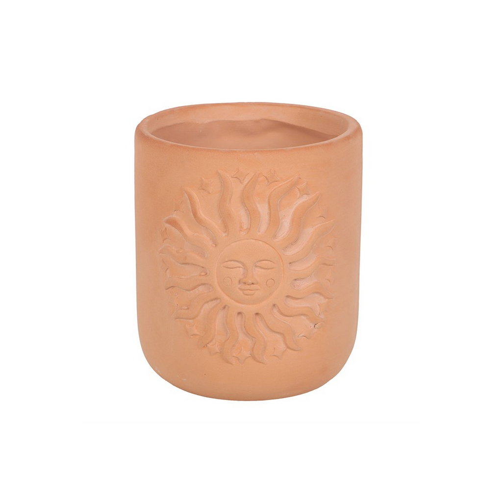 Terracotta Sun Plant Pot