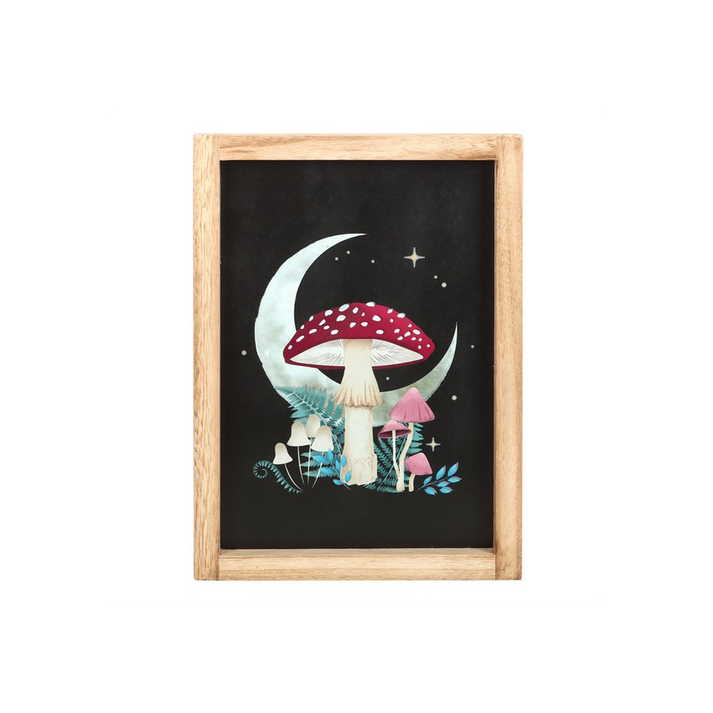 Forest Mushroom Framed Wall Print
