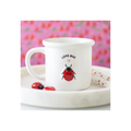 Love Bug Mug with 3D Ladybird