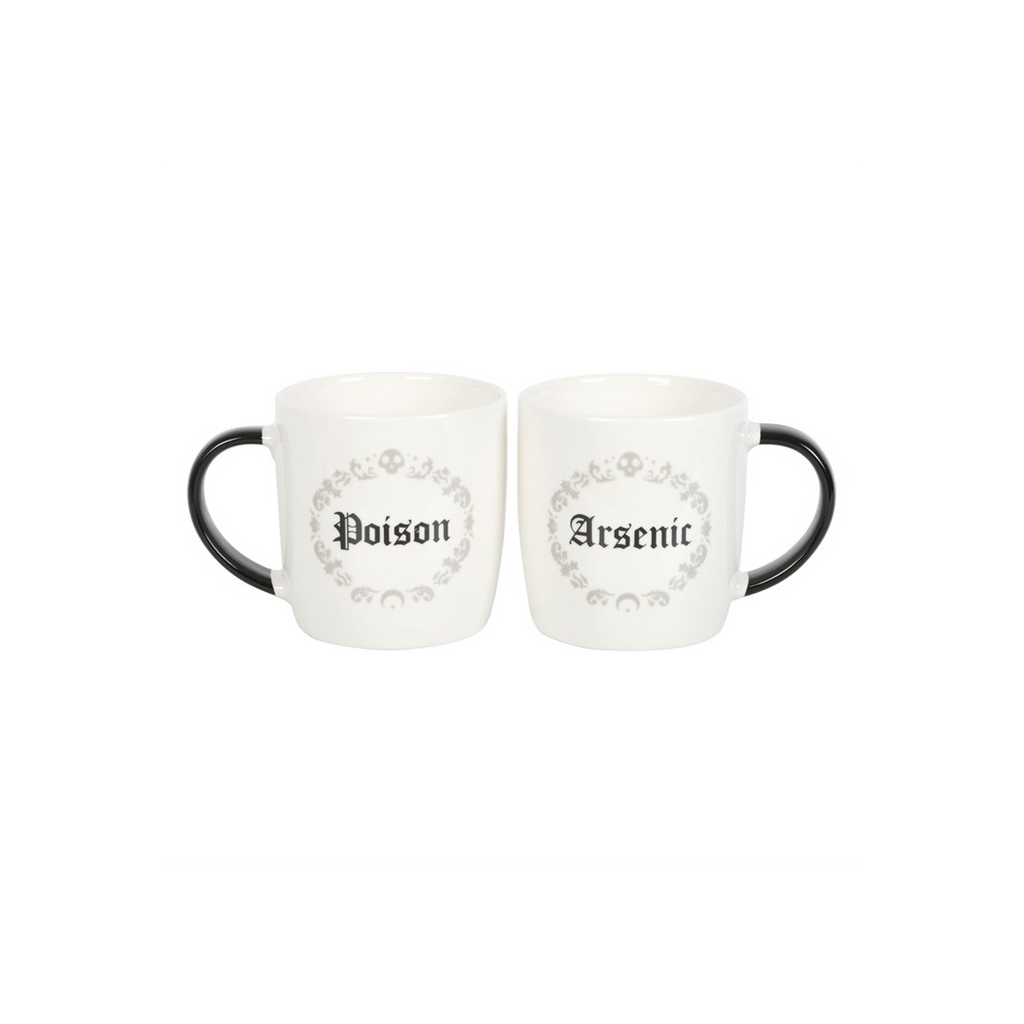 Poison and Arsenic Couples Mug Set