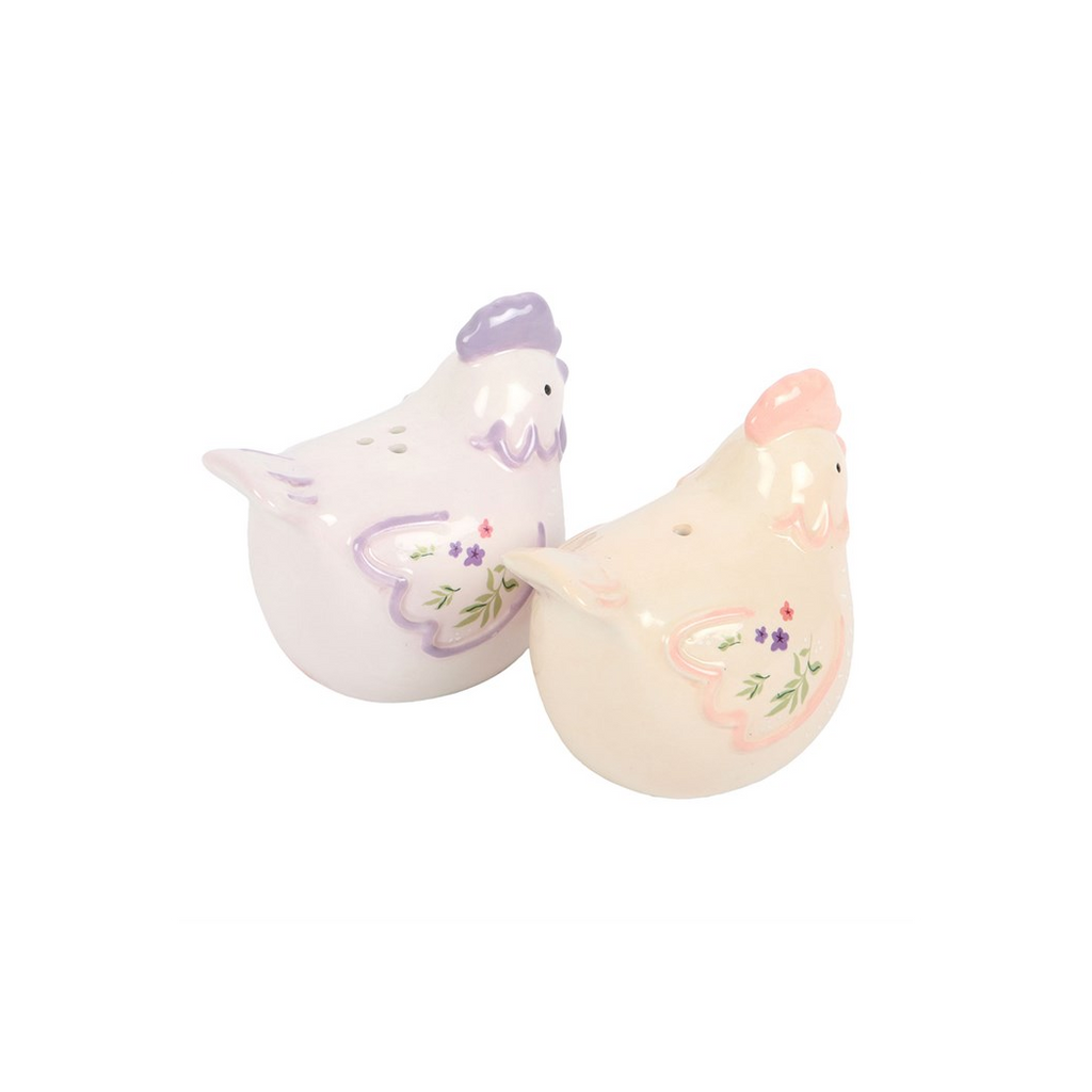 Hen Shaped Salt and Pepper Shakers