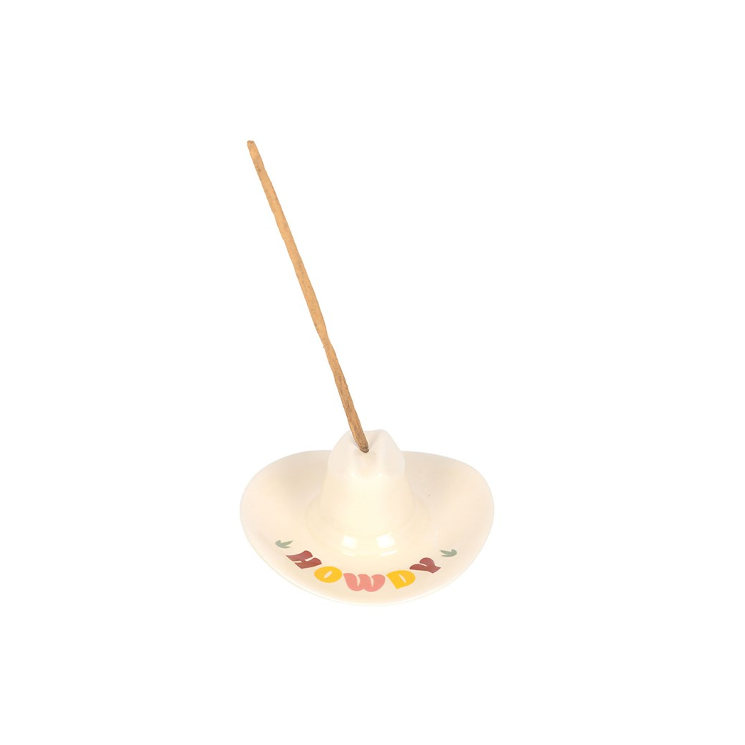 Howdy Cowboy Hat Incense Stick Holder