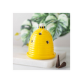 Yellow Beehive Incense Cone Holder