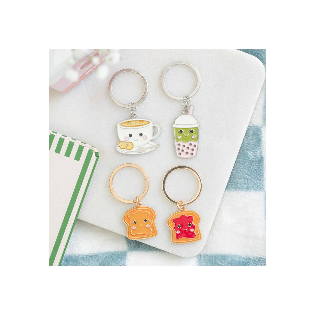 Kawaii Latte Keyring