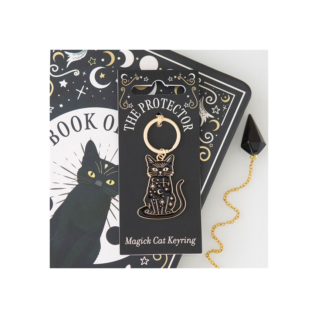 The Protector Magick Black Cat Keyring