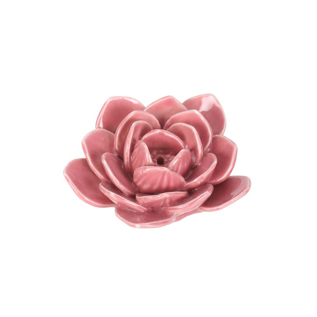 Pink Water Lily Incense Stick Holder