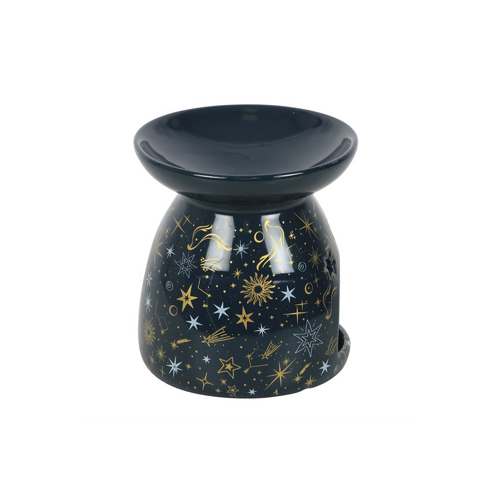 Blue Starry Night Oil Burner and Wax Warmer