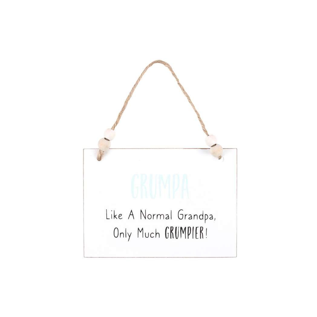 Grumpa Hanging Sign