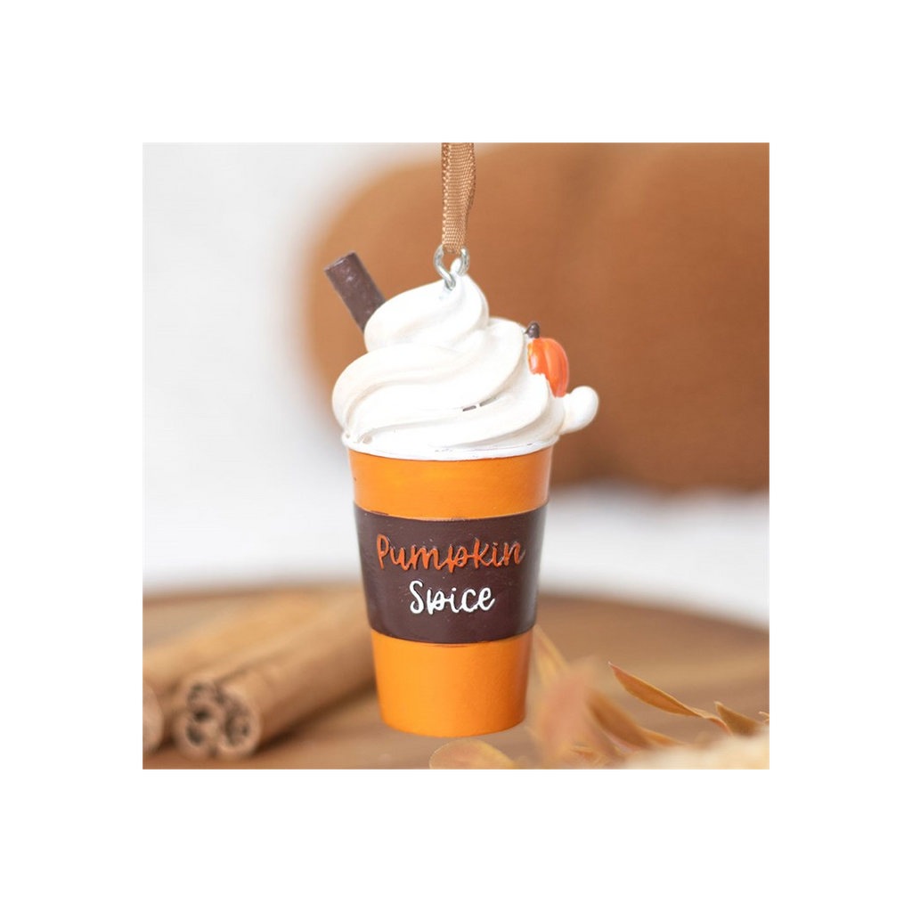 Pumpkin Spice Latte Hanging Ornament