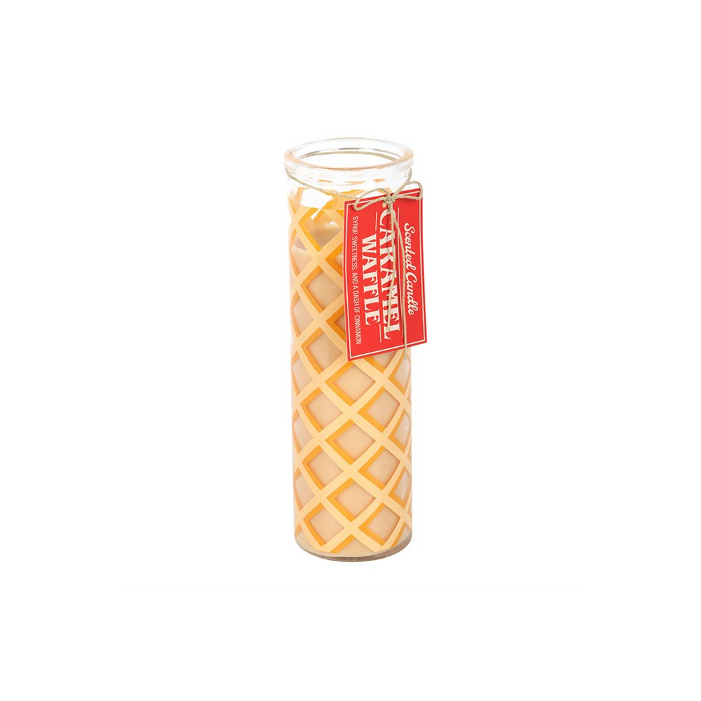 Caramel Waffle Scented Tube Candle