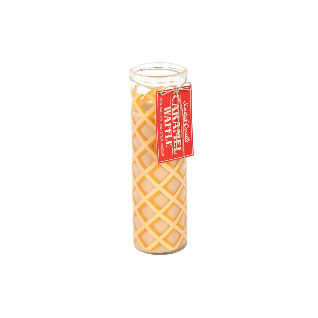 Caramel Waffle Scented Tube Candle