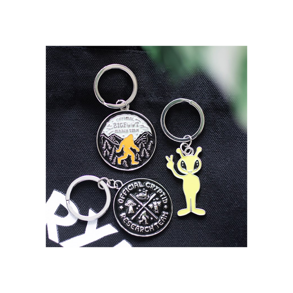 Bigfoot Search Team Keyring