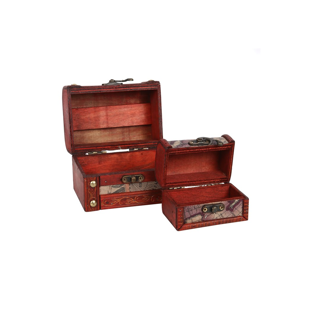 Set of 2 Map Chests