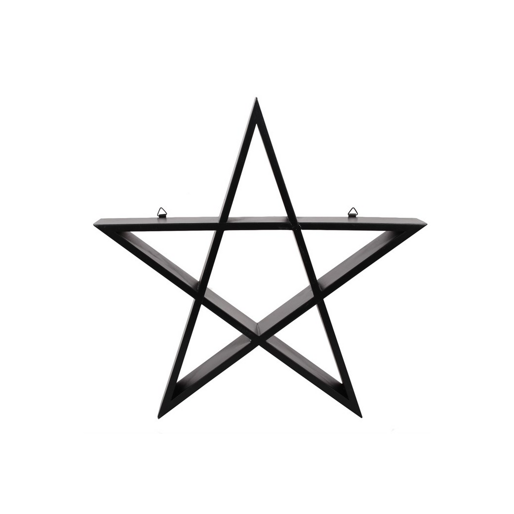 Pentagram Wall Shelf