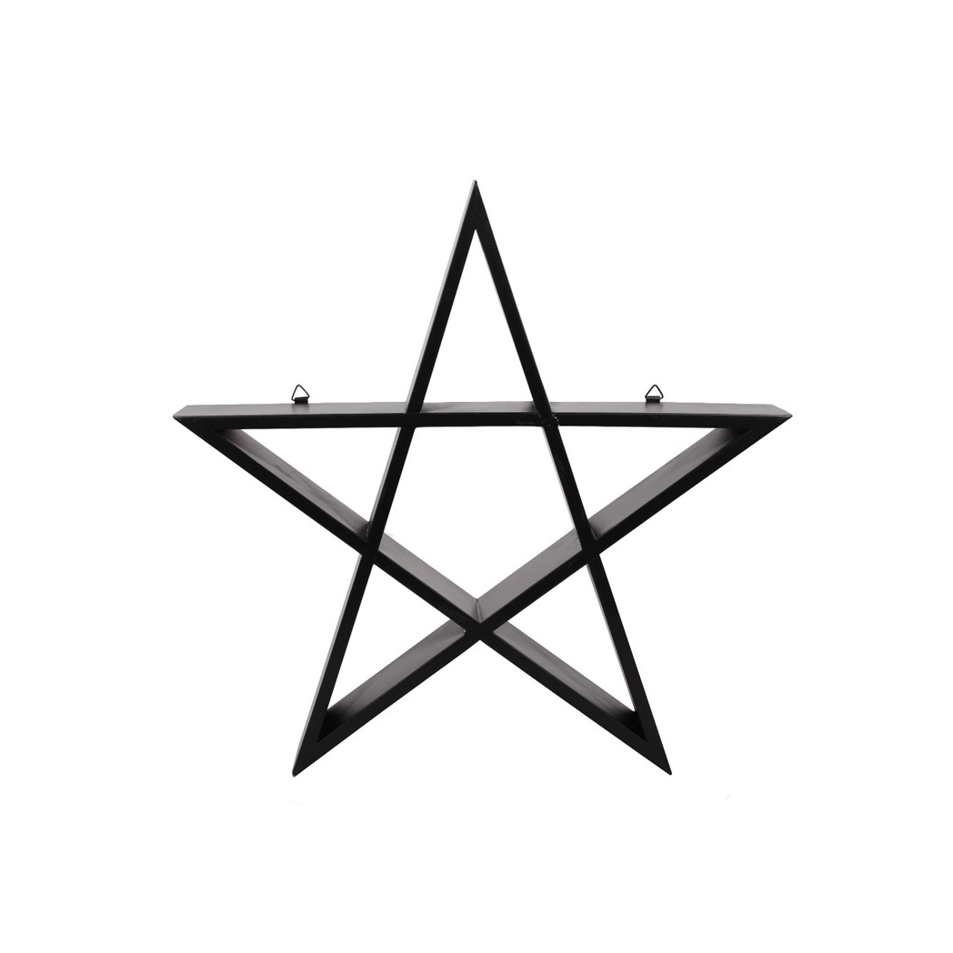 Pentagram Wall Shelf