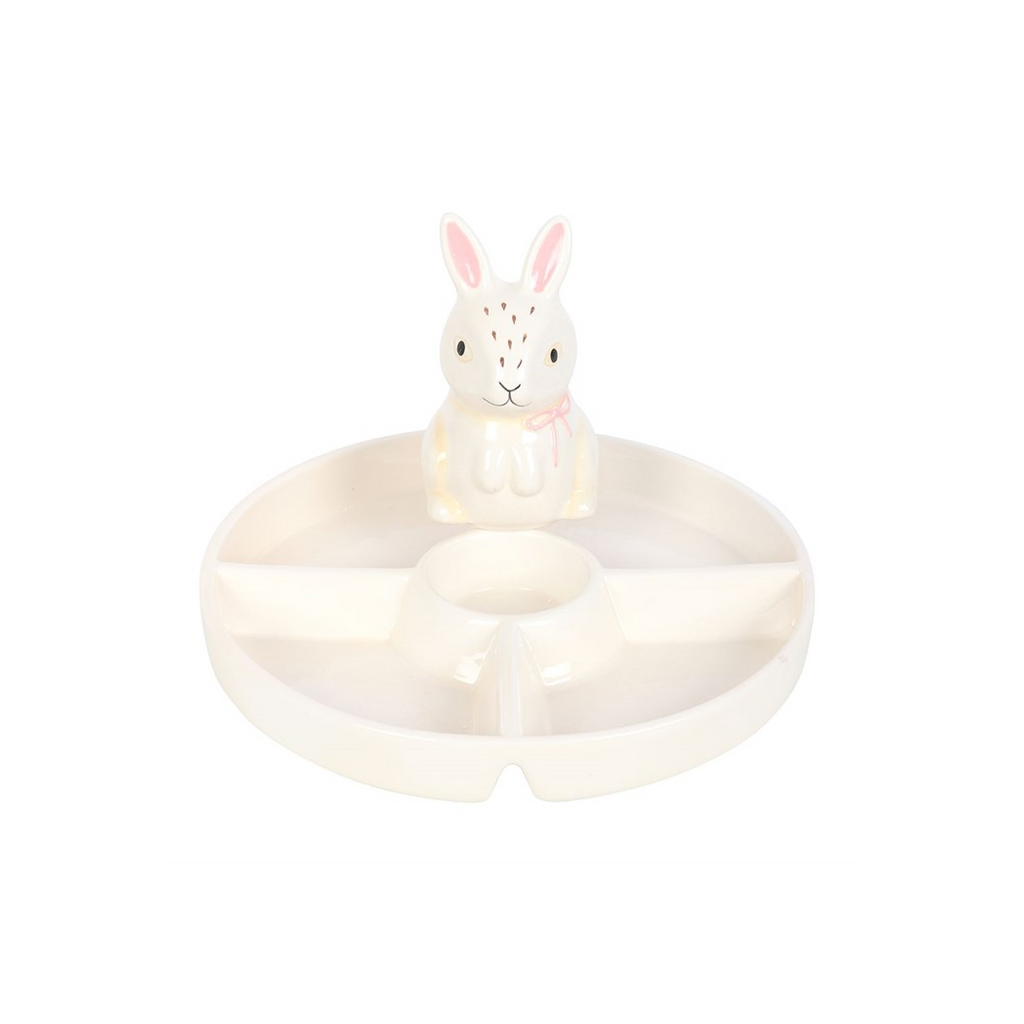 Bunny Chip & Dip Snack Dish