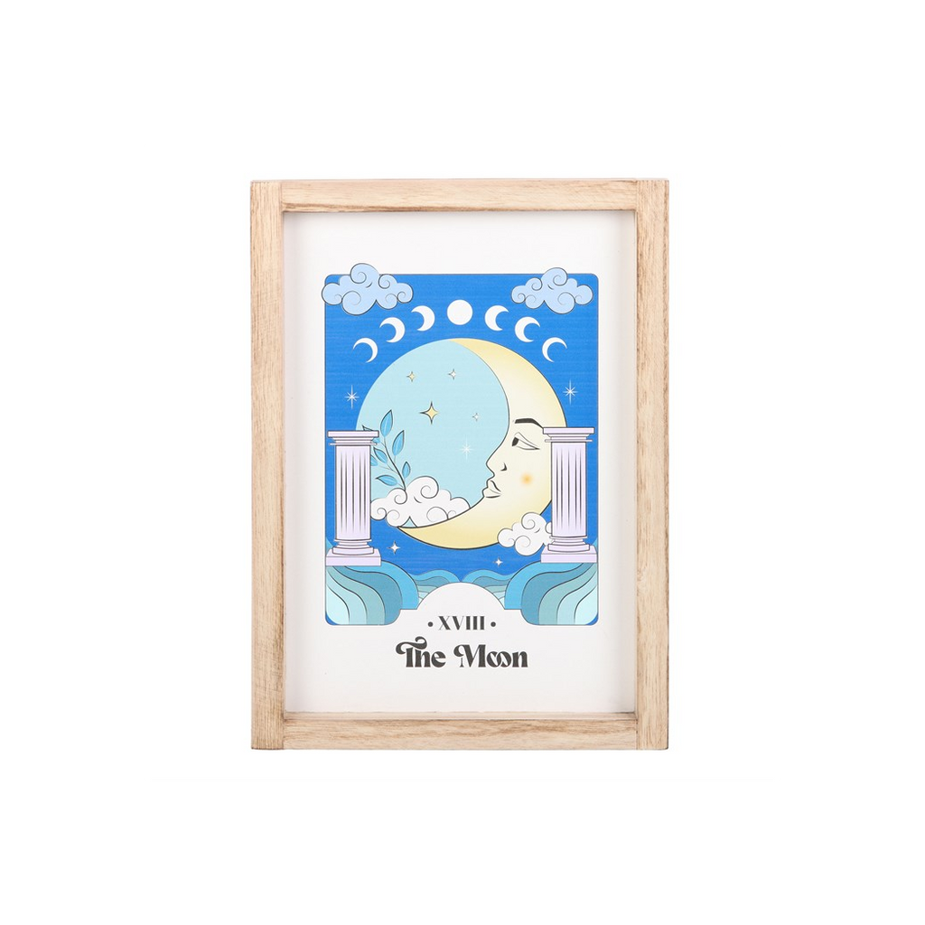 The Moon Celestial Framed Wall Print