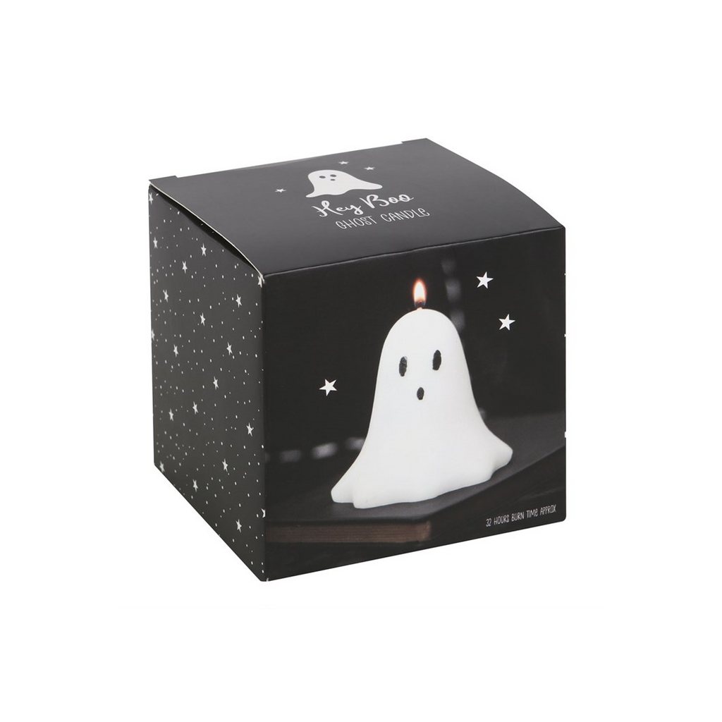 10cm Unscented Ghost Candle