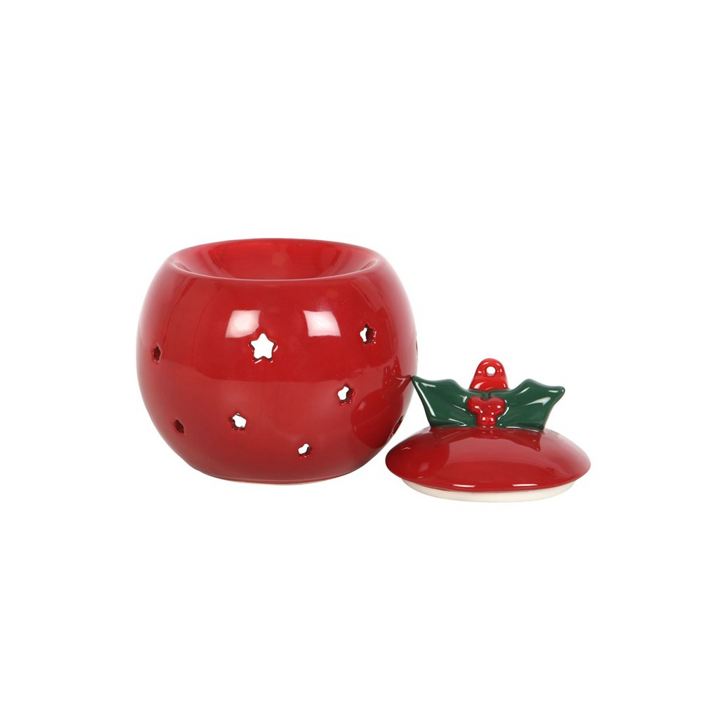 Red Bauble Oil Burner