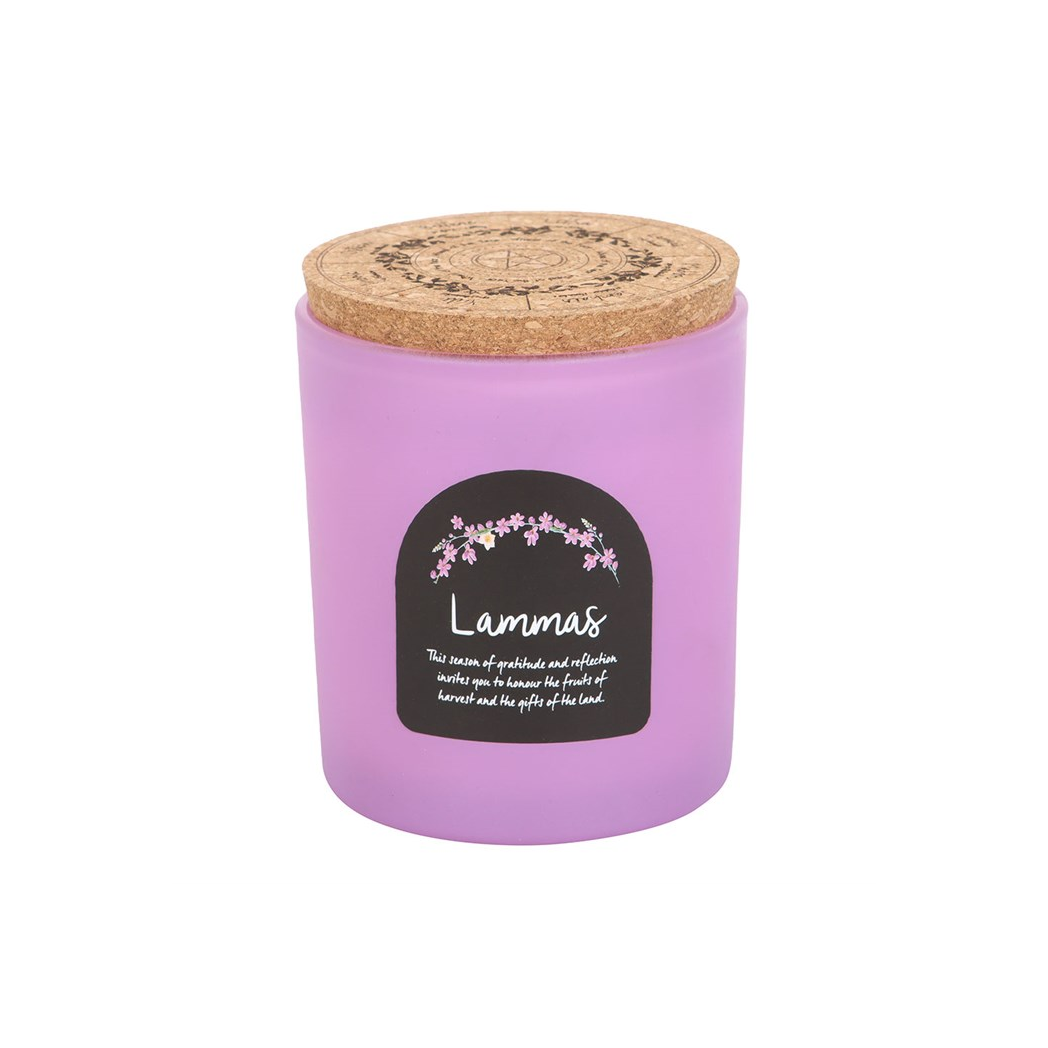 Lammas Cinnamon and Orange Wheel of the Year Candle
