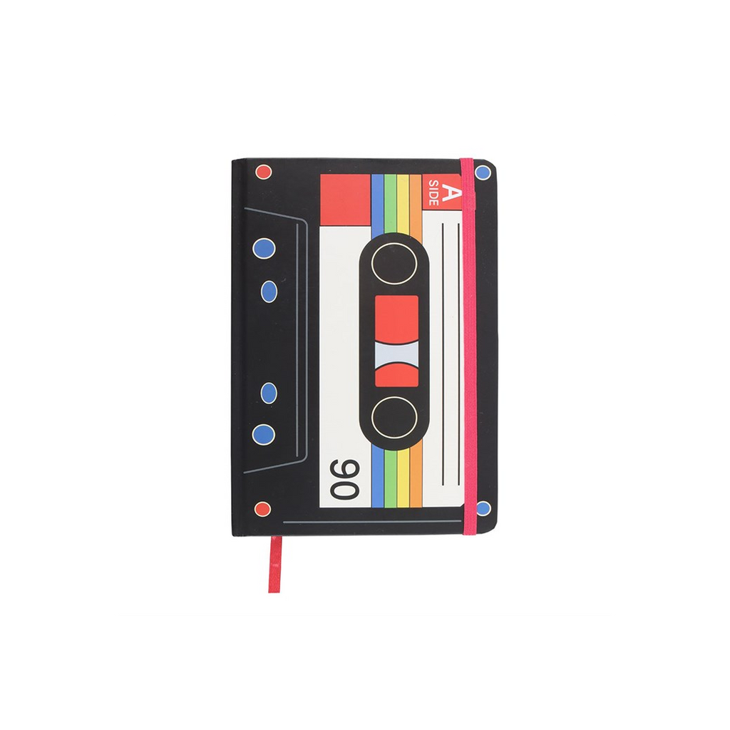 Retro Cassette Tape A5 Notebook