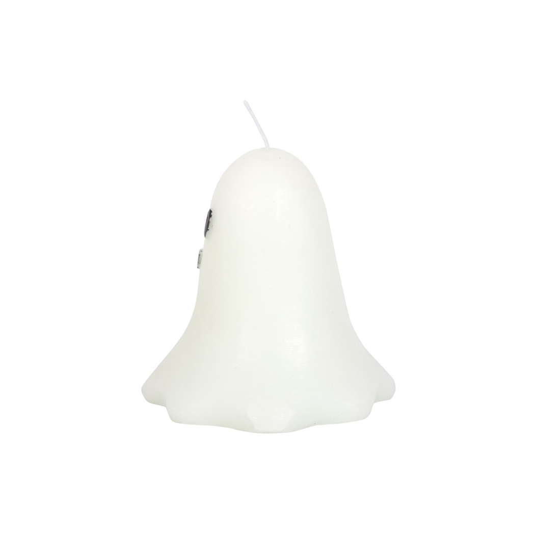 10cm Unscented Ghost Candle