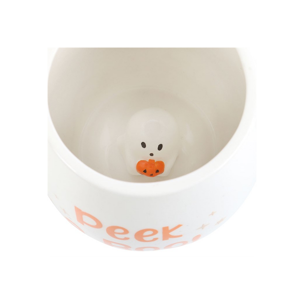 Peekaboo Ghost Rounded Mug